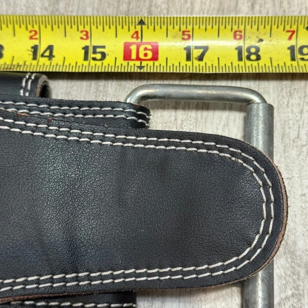 Profitness Weight Lifting Belt Padded Leather Workout Exercise Gym Training‎